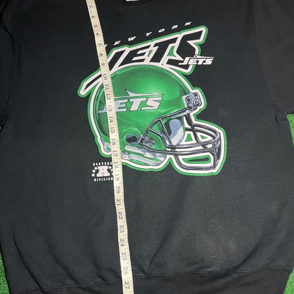 New York Jets Vintage Pro Player Crewneck Made in USA - Picture 4 of 5